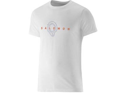triko Salomon MAP SS cotton M white 16/17 - M (Varianta L)
