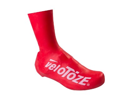 návleky na boty VELOTÓZE Tall latexové červené - L 43 - 46 EUR (Velikost L)