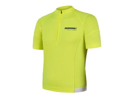 SENSOR CYKLO COOLMAX ENTRY pánský dres kr.rukáv neon yellow (Velikost S)