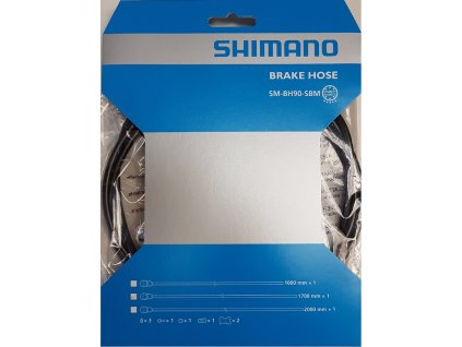 182628 brzdova hadice shimano smbh90sbml170 zadni cerna x