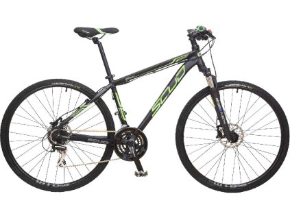 Cross 28" SCUD Fraga Acera 3x8 Disc black-gree 17 (Velikost M)