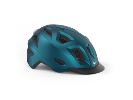 MET přilba MOBILITE teal modrá metalická (Velikost 57-60cm)