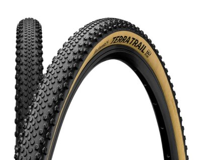 Plášť CONTINENTAL Terra Trail ProTection kevlar Cream (Velikost 700x40C)