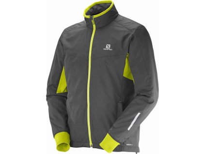 bunda Salomon Escape M galet grey/gecko green - (Velikost L)
