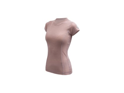 SENSOR MERINO AIR dámské triko kr.rukáv dusty pink (Velikost S)