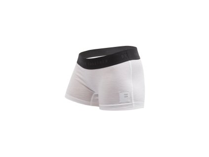 SENSOR MERINO CORDURA dámské kalhotky s nohavičkou bílá (Velikost S)