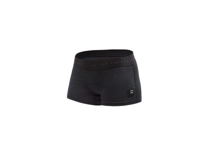 SENSOR MERINO CORDURA dámské kalhotky s nohavičkou černá (Velikost S)
