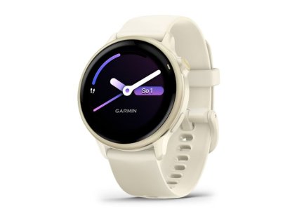 287779 garmin vivoactive 6 lunar gold silikonovy reminek bone