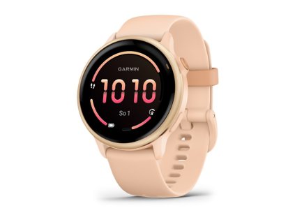 287785 garmin vivoactive 6 metallic pink dawn silikonovyreminek pink dawn