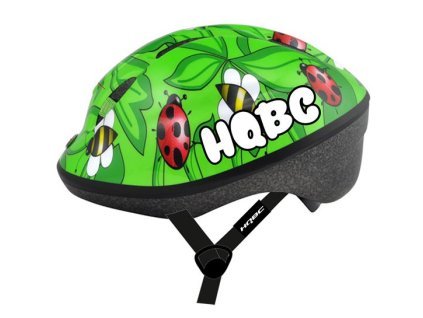 přilba HQBC dětská FUNQ Meadow zelená 48-54 cm (Velikost 48-54cm)