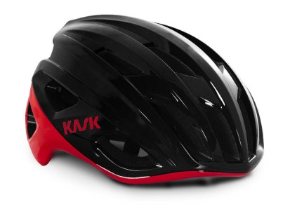 přilba KASK Mojito3 black-red (Velikost 52-58cm)