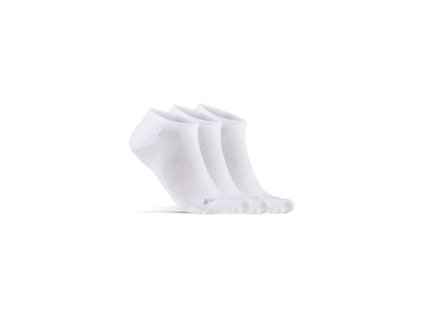 Ponožky CRAFT CORE Dry Footies 5-pack (Velikost 34-36, Barva bílá)
