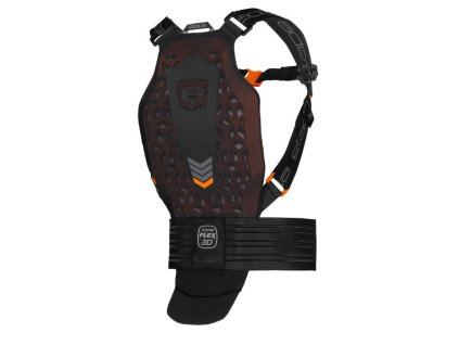 Etape - chránič páteře KINETIC, černá/oranžová (Velikost XS 130-145 cm)