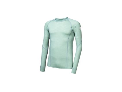 SENSOR MERINO AIR pánské triko dl.rukáv basil green (Velikost L)