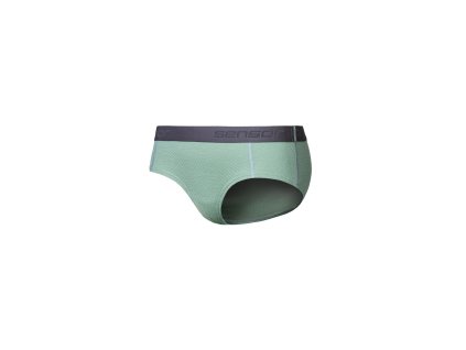 SENSOR MERINO DF dámské kalhotky basil green (Velikost XL)
