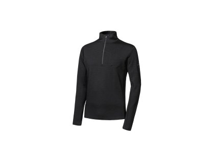 SENSOR MERINO EXTREME UP pánská mikina dl.rukáv zip černá (Velikost XXL)