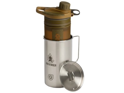 Grayl GEOPRESS Purifier + Nesting Cup (Barva Hnědá, Velikost 0,71 l)