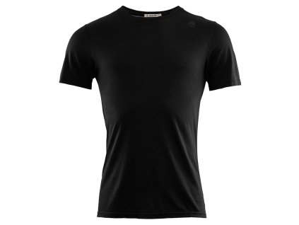 Aclima LightWool Undershirt Tee Men (Velikost XS, Barva černá)