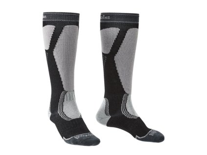 Bridgedale Ski Easy On (Velikost S, Barva black/light grey/035)