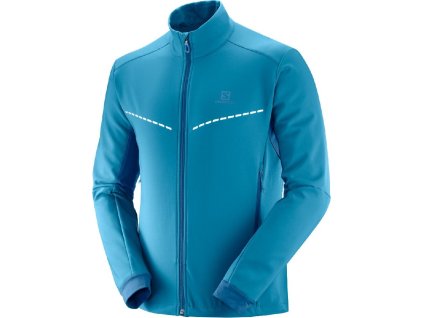 bunda Salomon Agile softshell M lyons blue (Velikost M)