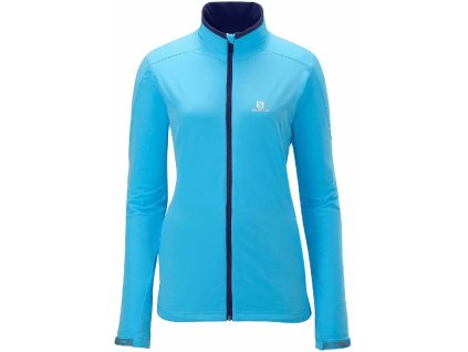 bunda Salomon Nova Softshell W score blue (Varianta S)
