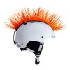 61109 crazy usi ozdoba na helmu ciro wiggystyle mohawk orange