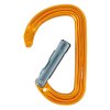 Petzl SMD WALL karabina D bez pojistky zámku (Barva stříbrná)