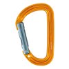 Petzl SMD WALL karabina D bez pojistky zámku (Barva stříbrná)