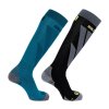 ponožky Salomon S/Access 2pack blue/black (Velikost S)
