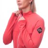 SENSOR COOLMAX THERMO dámská mikina celozip korál (Velikost S)