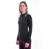SENSOR DOUBLE FACE dámské triko dl.rukáv černá (Velikost S)