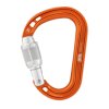 Petzl ROCHA SCREW LOCK LIGHT GRAY šroubovací karabina (Barva oranžová)