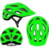 MTB přilba HQBC Shoq reflexní zelená matná vel. M/54-5 (Velikost 54-58cm)