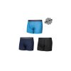 SENSOR MERINO ACTIVE 3-PACK pánské trenky černá/modrá/deep blue (Velikost XL)