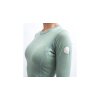 SENSOR MERINO AIR dámské triko dl.rukáv basil green (Velikost S)