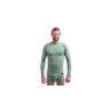SENSOR MERINO DF pánské triko dl.rukáv basil green (Velikost XL)