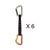 Petzl SPIRIT EXPRESS komplet 17 cm - balení 6 ks
