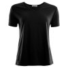 Aclima LightWool T-shirt Loose Fit Women (Varianta M, Barva černá)