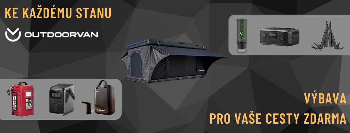 Dárek ke každému stanu Outdoorvan