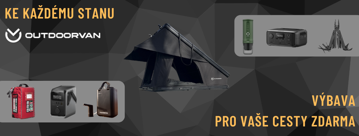 Dárek ke každému stanu Outdoorvan