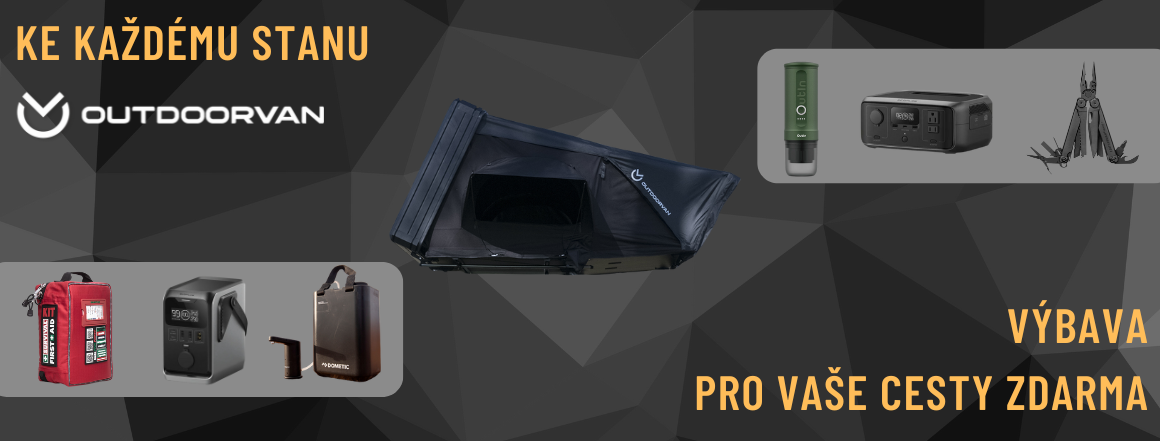 Dárek ke každému stanu Outdoorvan