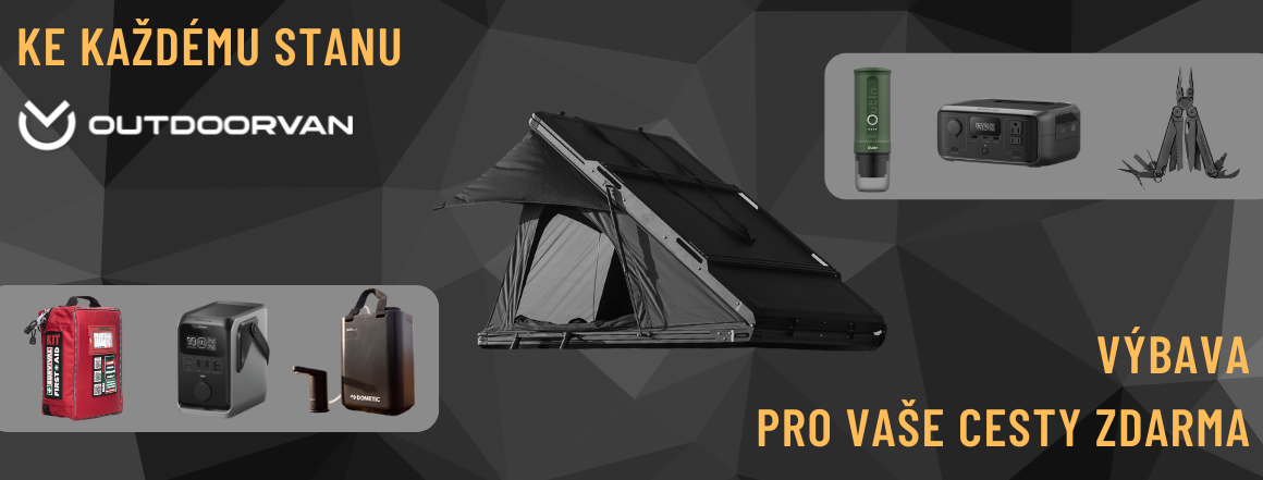Dárek ke každému stanu Outdoorvan