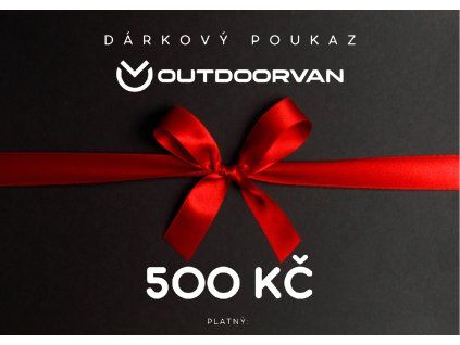 Dárkový poukaz v hodnotě 500 Kč