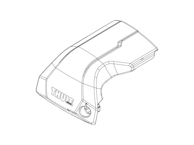 20223 th54245 thule edge flush rail front cover l