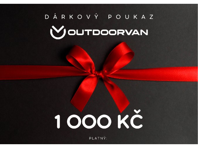 Dárkový poukaz v hodnotě 1000 Kč