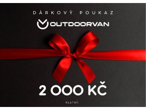 Dárkový poukaz v hodnotě 2000 Kč