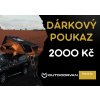 Dárkový poukaz v hodnotě 2000 Kč