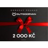 Dárkový poukaz v hodnotě 2000 Kč