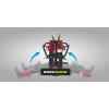 BUZZRACK SCORPION PRO 3 - nosič 3 kol na tažné zařízení