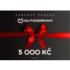 Dárkový poukaz v hodnotě 5000 Kč